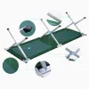 Portable office midday rest bed, emergency disaster relief simple thickened folding bed, single multi-functional outdoor camping camp bed Item Picture